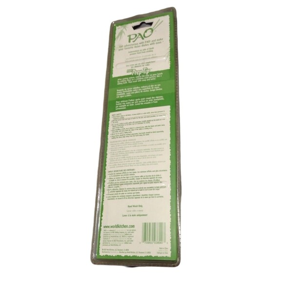 Santoku Stainless Steel Chef Blade 4.5” Knife Cultery Bamboo Handle - NEW - Picture 3 of 3